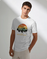 Adventure Sunset Van Graphic T-shirt