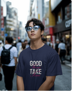 Black White and Pink Typographic Motivational T Shirt