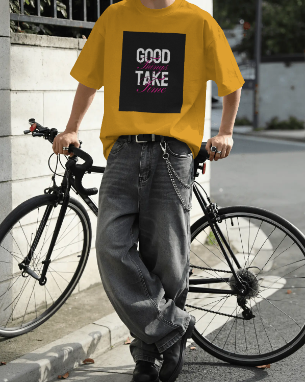 Black White And Pink Typographic Motivational T-Shirt