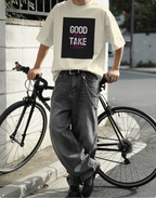 Black White And Pink Typographic Motivational T-Shirt